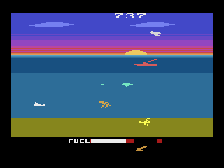 Crash Dive screenshot 4 for Atari 2600